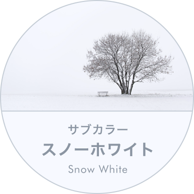サブカラー スノーホワイト